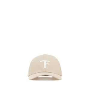 Tom Ford Men Sand Cotton Baseball Cap
